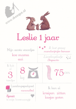 Mijlpalenposter